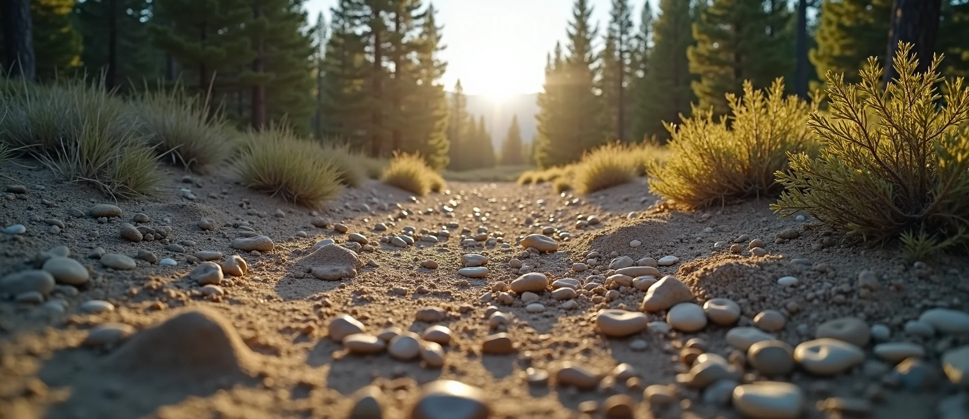 Symbolizing Identity/Local: A local Quaking Aspen Washoe Valley floor. - AI Generated