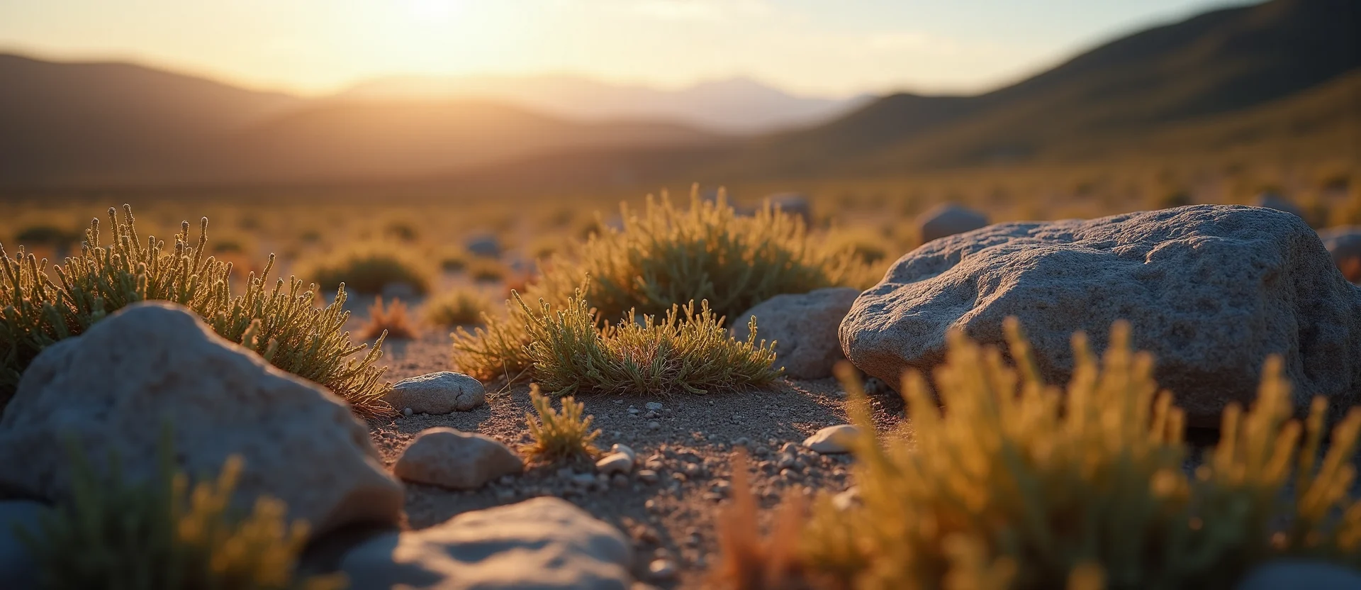 Symbolizing Identity/Local: A local Sagebrush (Artemisia tridentata) Mt. Rose foothills. - AI Generated