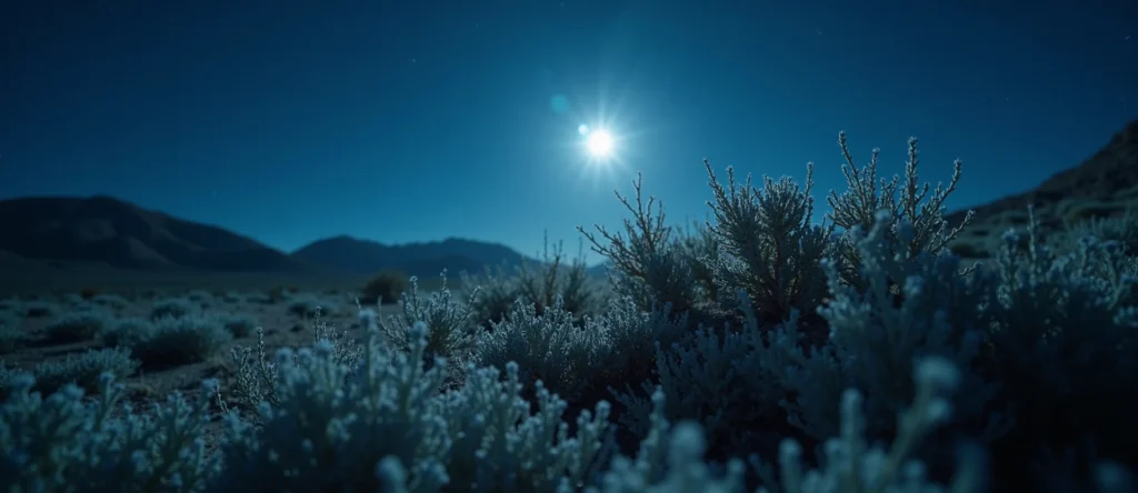 Symbolizing Identity/Local: A local Bitterbrush High Desert vista. - AI Generated