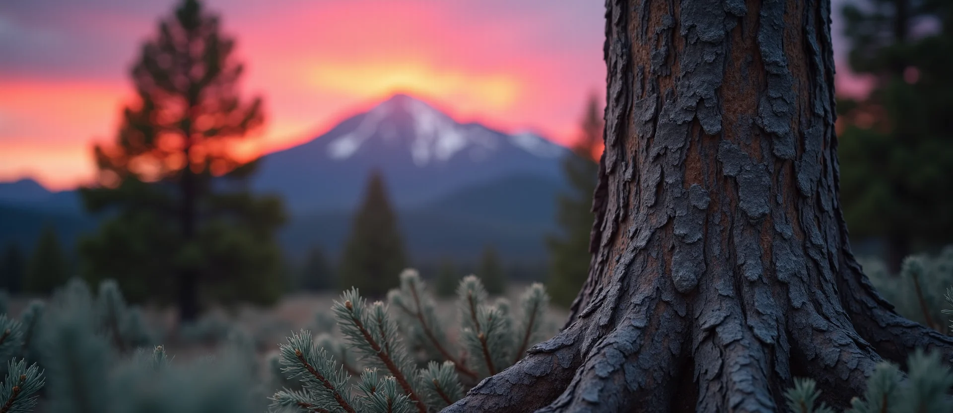 Symbolizing Growth/Resilience: A local Manzanita sturdy weathered tree trunk. - AI Generated