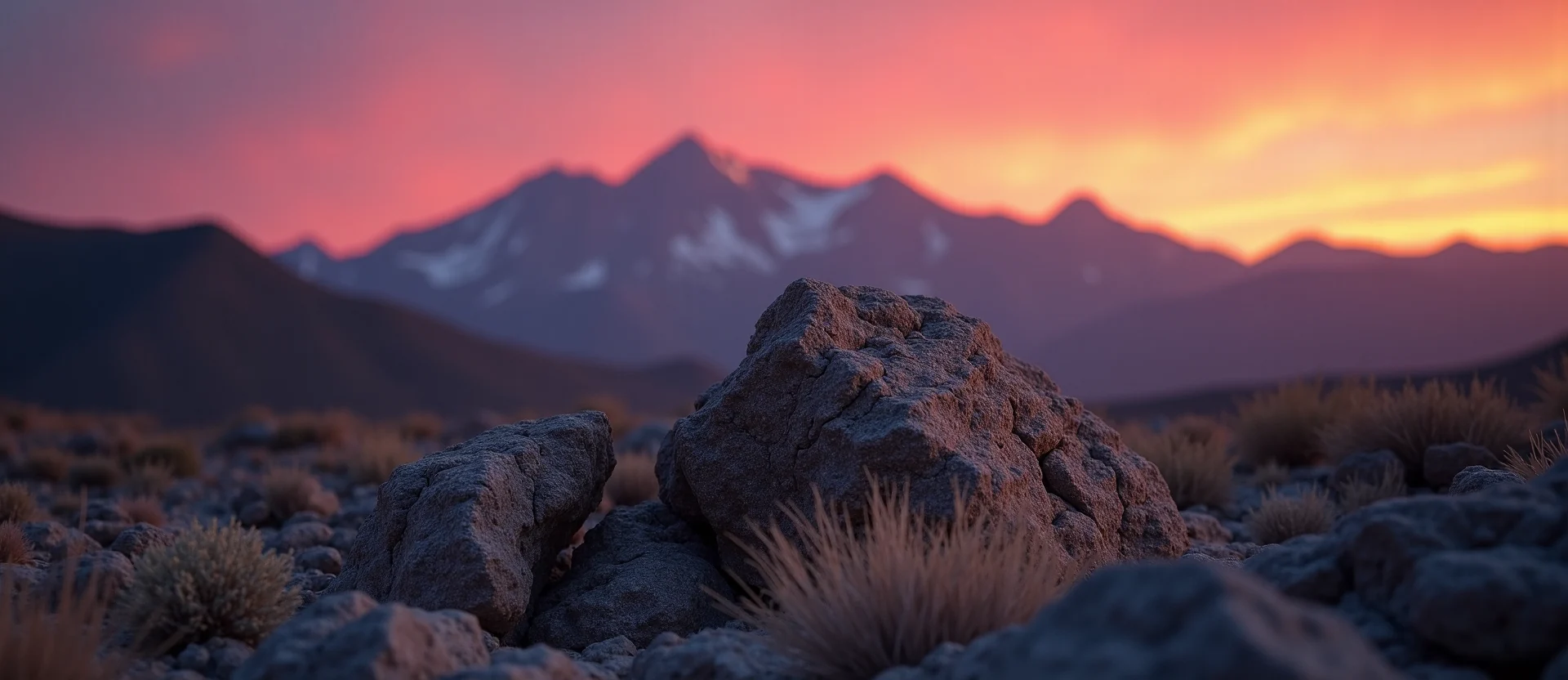 Symbolizing Identity/Local: A local Desert Peach Peavine Mountain silhouette. - AI Generated
