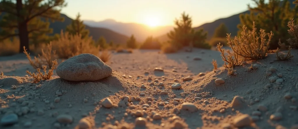 Symbolizing Identity/Local: A local Sierra Juniper Sierra Nevada skyline. - AI Generated