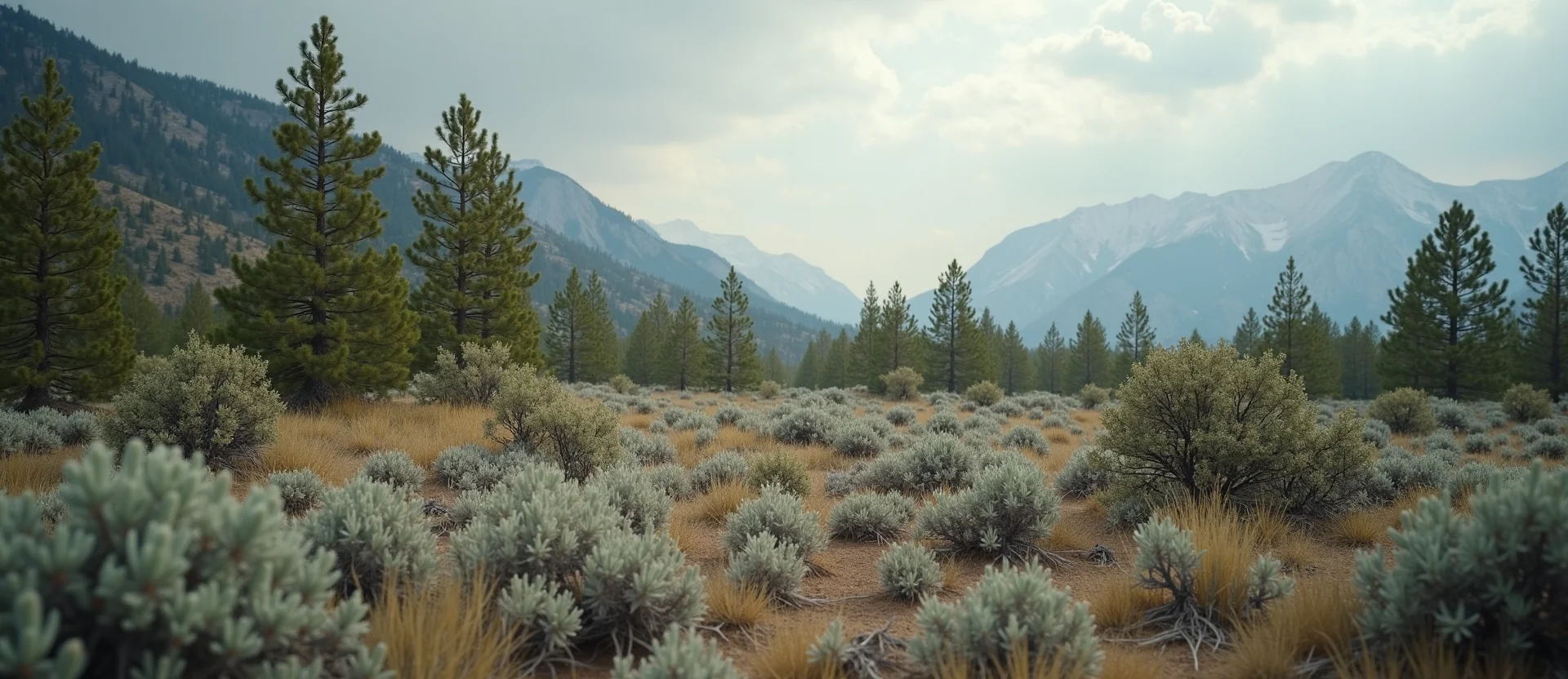 Symbolizing Growth/Resilience: A local Indian Paintbrush thriving aspen grove. - AI Generated