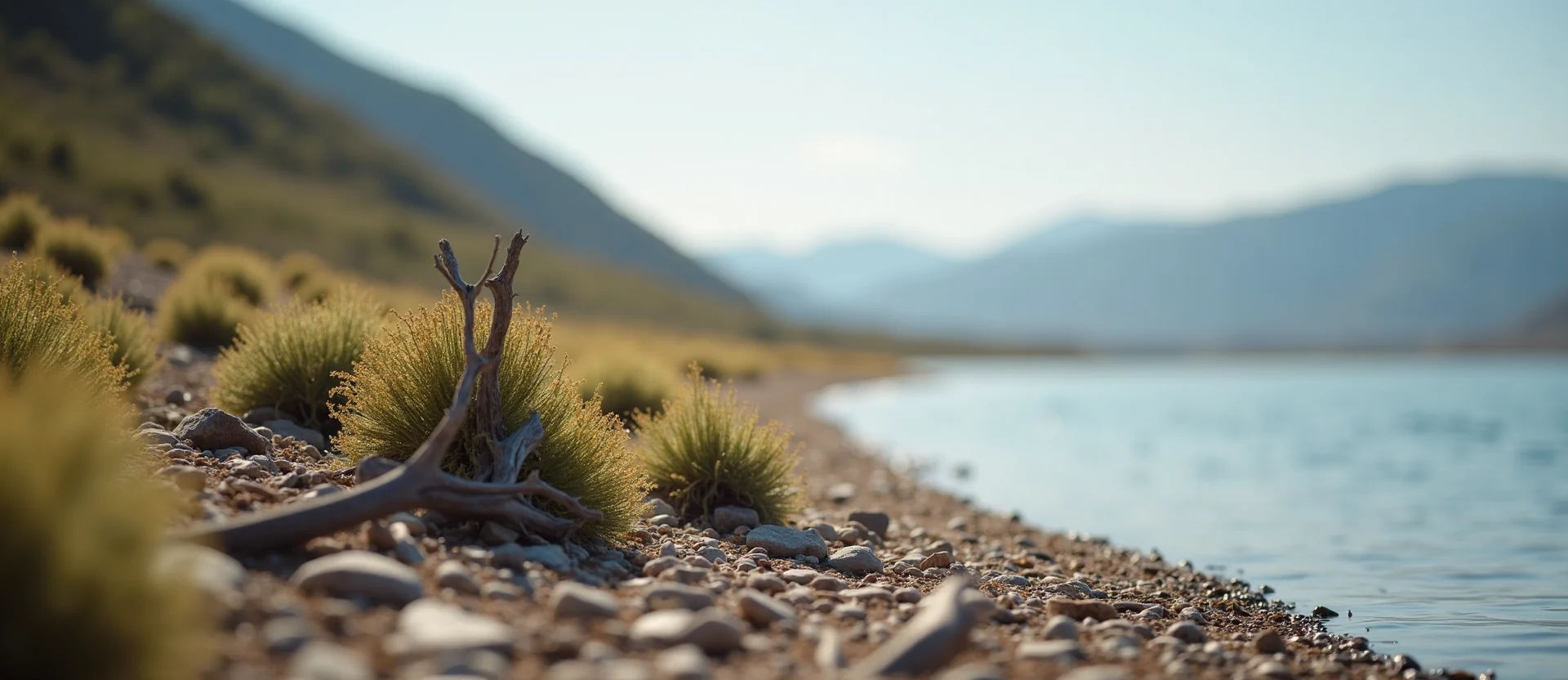 Symbolizing Identity/Local: A local Rabbitbrush High Desert vista. - AI Generated