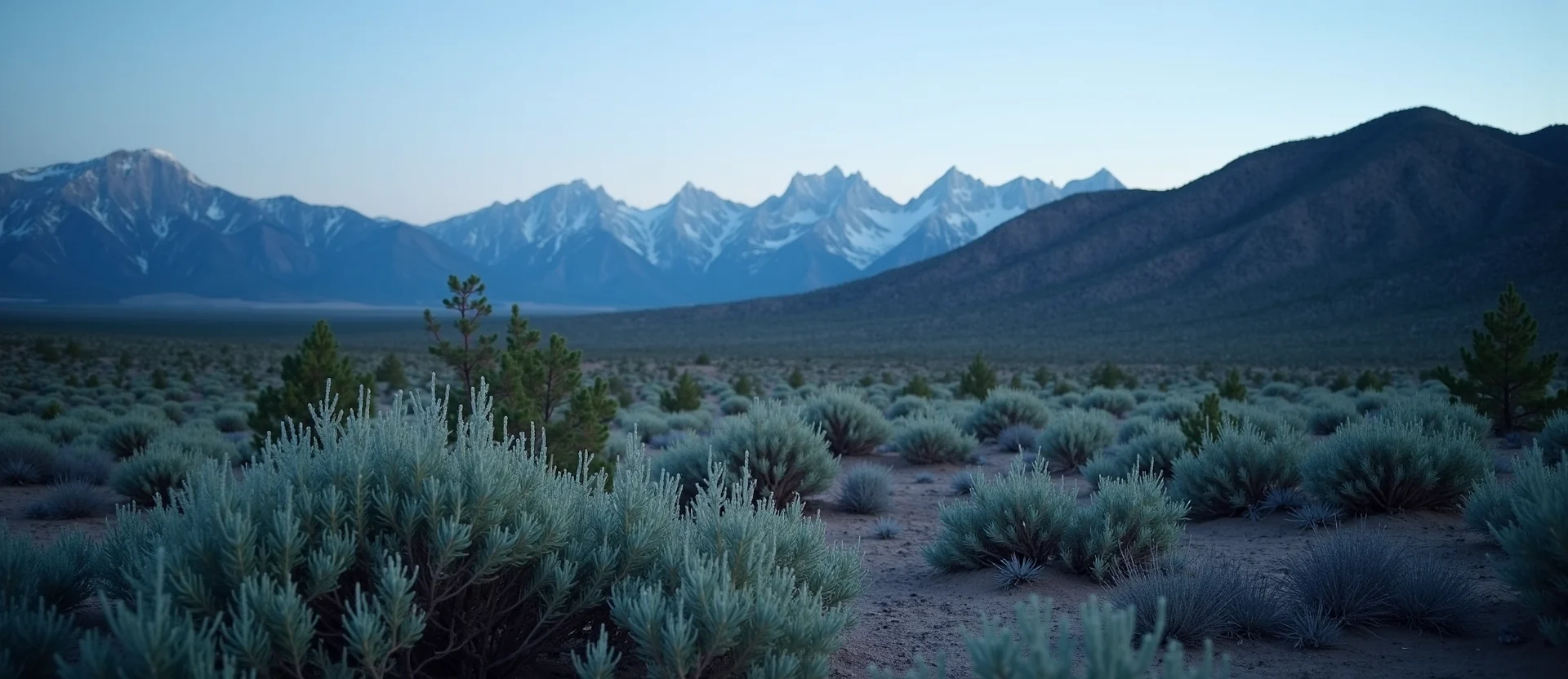 Symbolizing Stability/Peak: A local Indian Paintbrush solid mountain ridge. - AI Generated