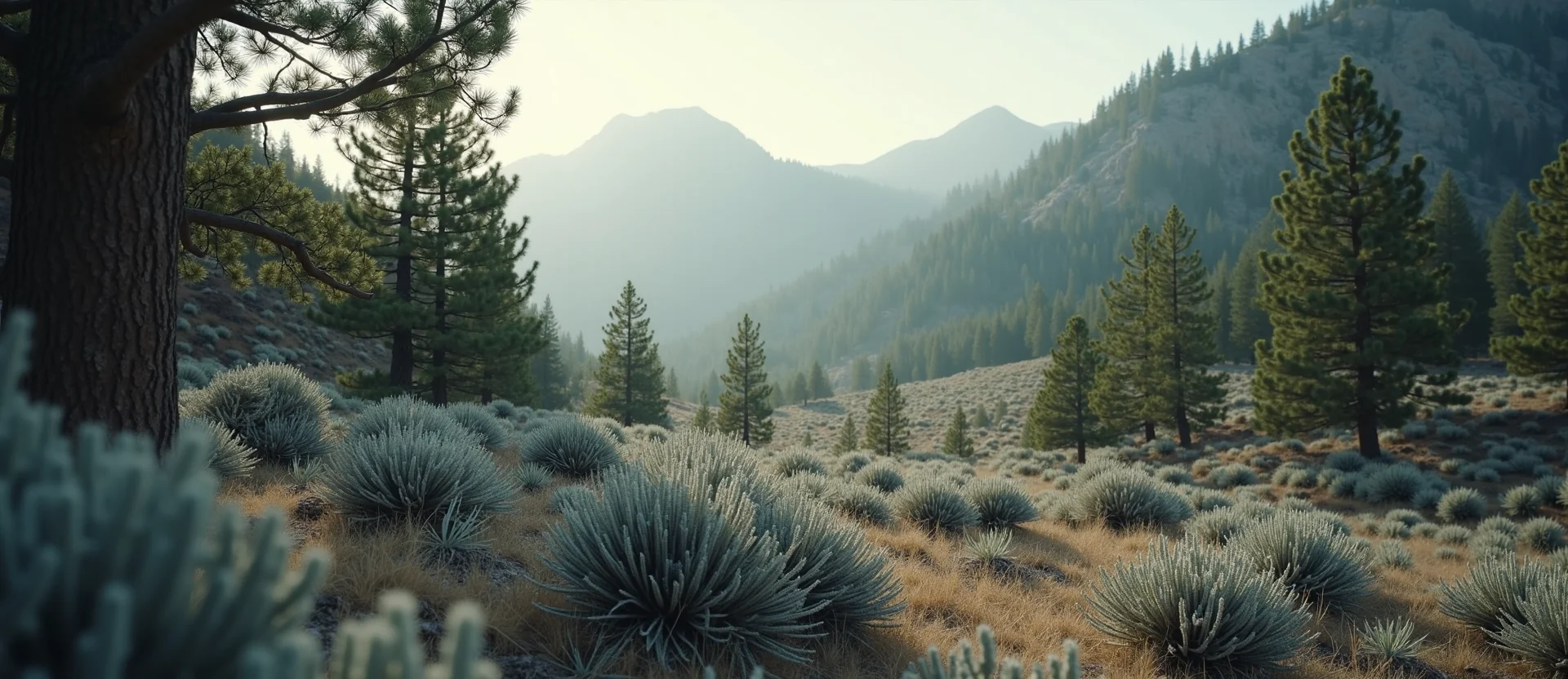Symbolizing Identity/Local: A local Sierra Juniper Mt. Rose foothills. - AI Generated