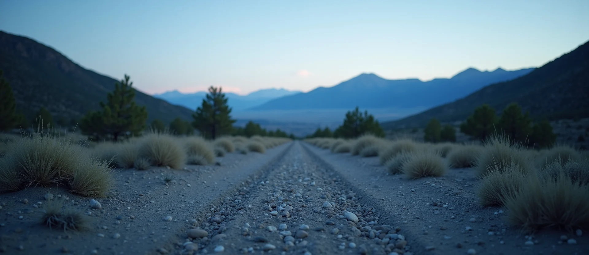 Symbolizing Stability/Peak: A local Sierra Juniper distant Sierra horizon. - AI Generated