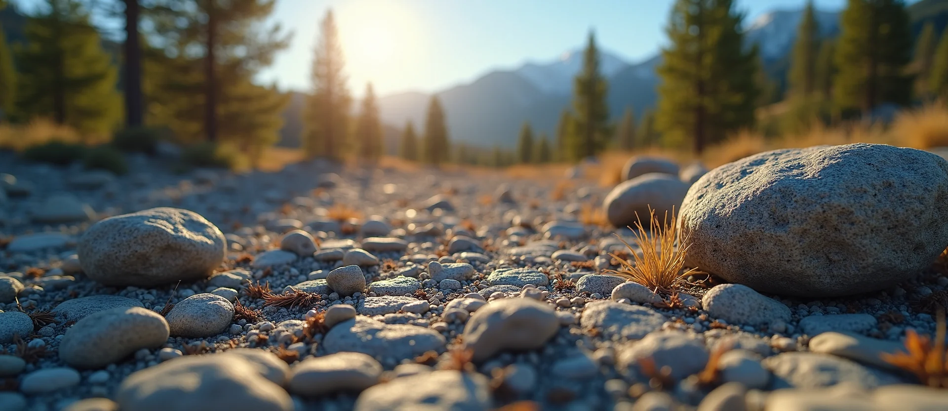 Symbolizing Identity/Local: A local Ponderosa Pine Washoe Valley floor. - AI Generated