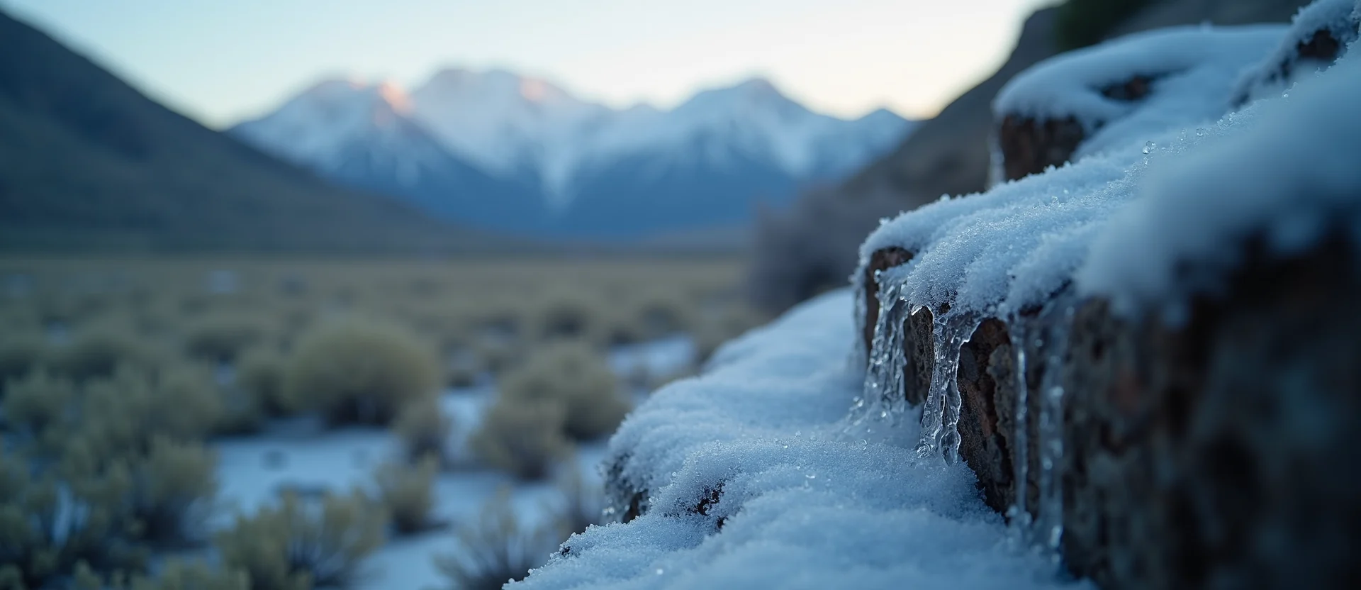 Symbolizing Identity/Local: A local Sagebrush (Artemisia tridentata) Washoe Valley floor. - AI Generated