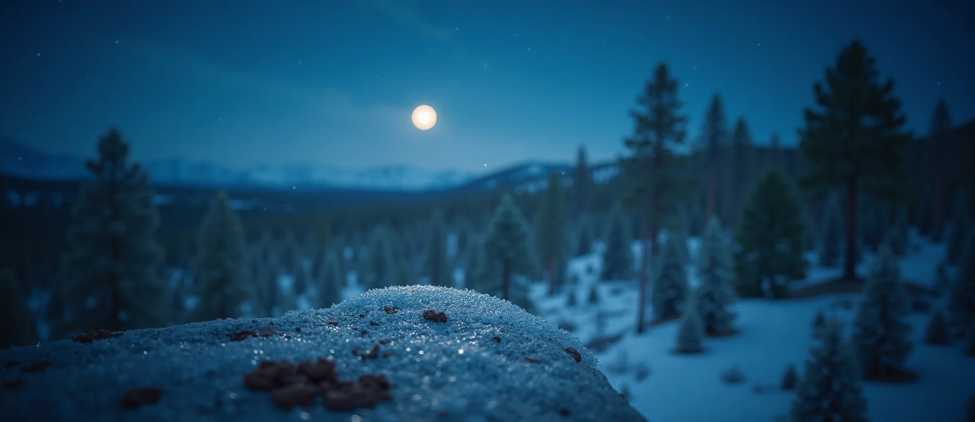 Symbolizing Identity/Local: A local Sierra Juniper High Desert vista. - AI Generated