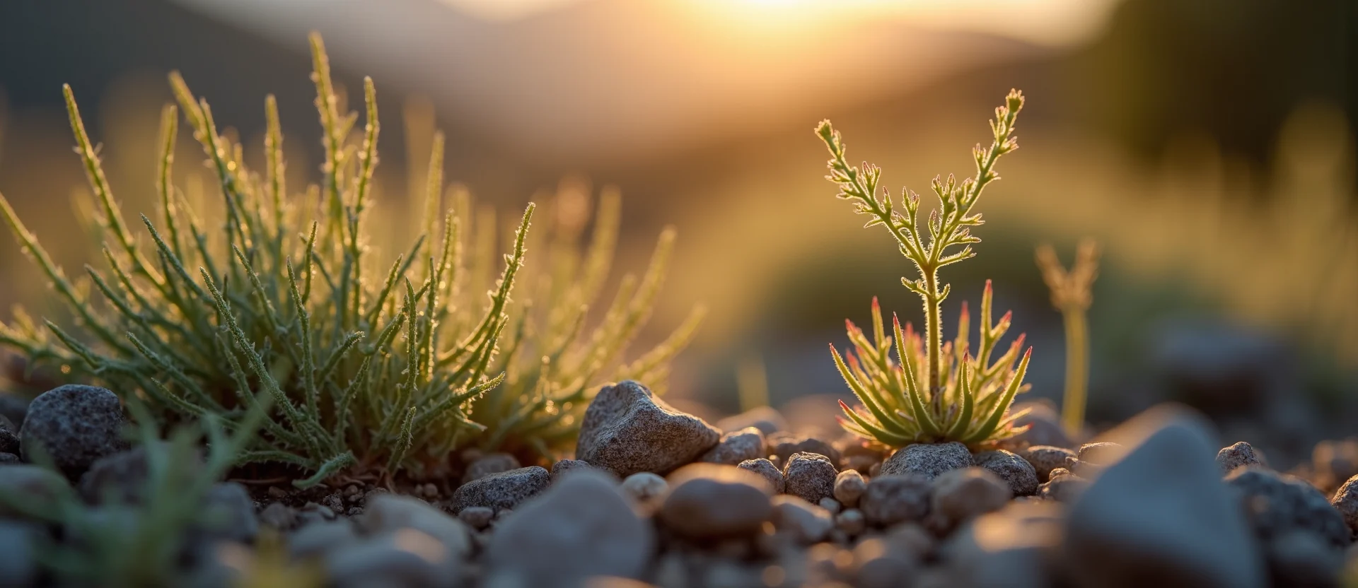 Symbolizing Seed/New Beginning: A local Quaking Aspen sprouting sagebrush seedling. - AI Generated