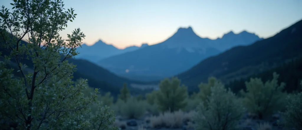 Symbolizing Identity/Local: A local Desert Peach Peavine Mountain silhouette. - AI Generated