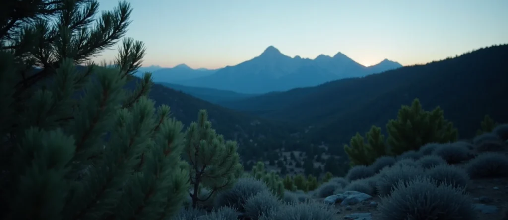 Symbolizing Identity/Local: A local Manzanita Peavine Mountain silhouette. - AI Generated