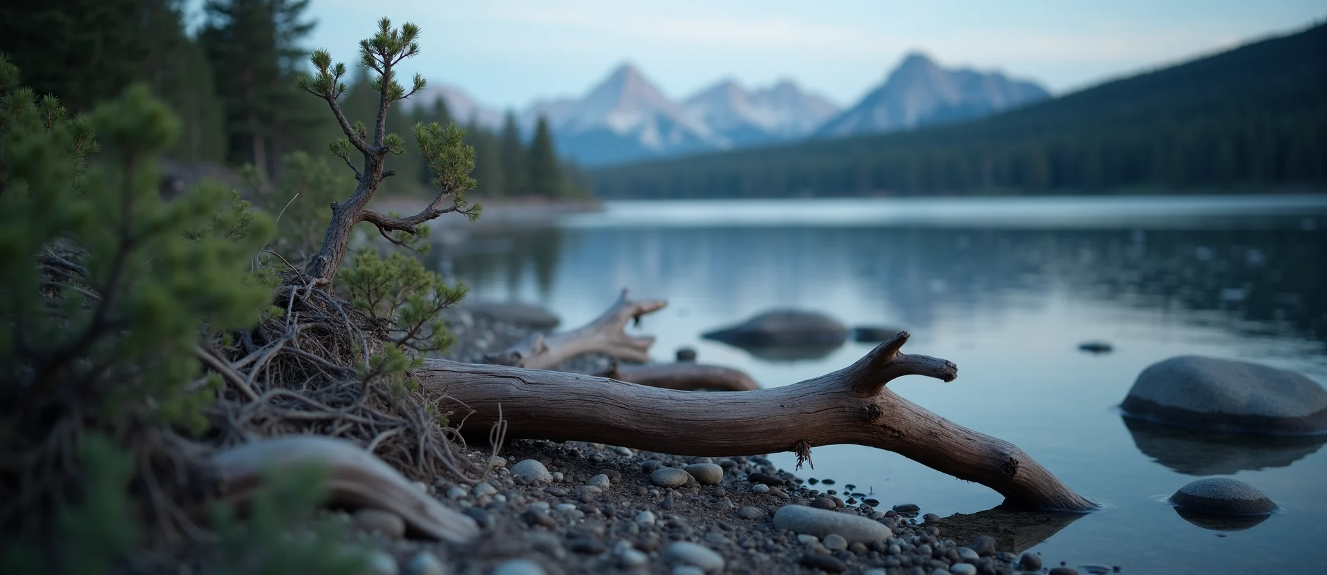 Symbolizing Growth/Resilience: A local Ponderosa Pine gnarled juniper roots. - AI Generated