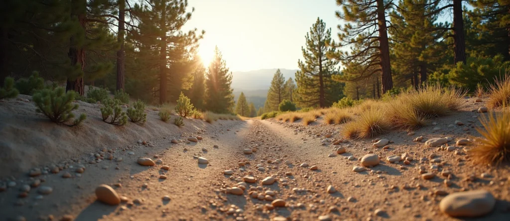Symbolizing Identity/Local: A local Mountain Mahogany Washoe Valley floor. - AI Generated