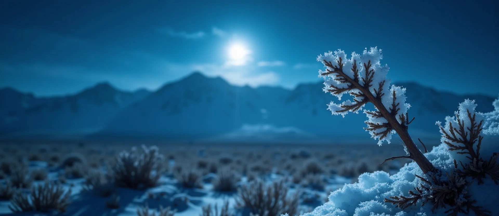 Symbolizing Growth/Resilience: A local Rabbitbrush new branch reaching for the sky. - AI Generated