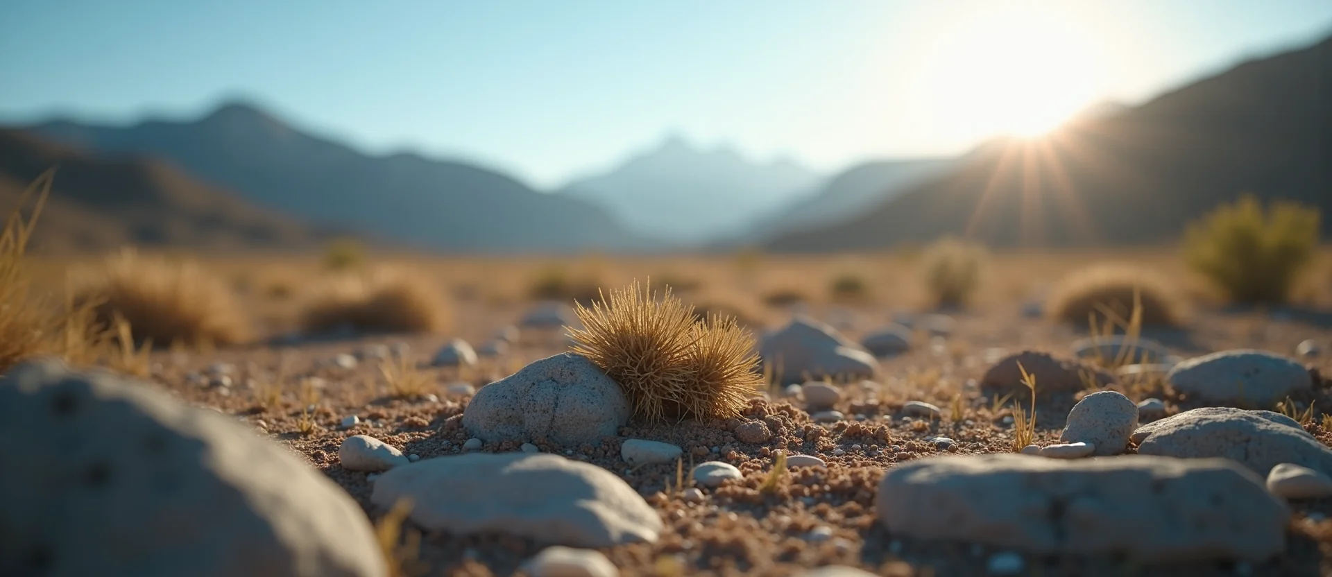 Symbolizing Seed/New Beginning: A local Desert Peach single pine seed on dry earth. - AI Generated