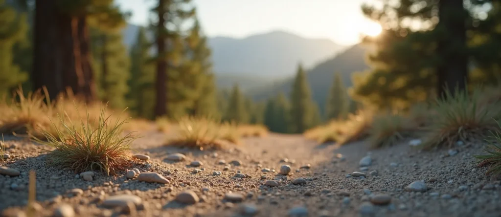 Symbolizing Identity/Local: A local Sierra Juniper Sierra Nevada skyline. - AI Generated