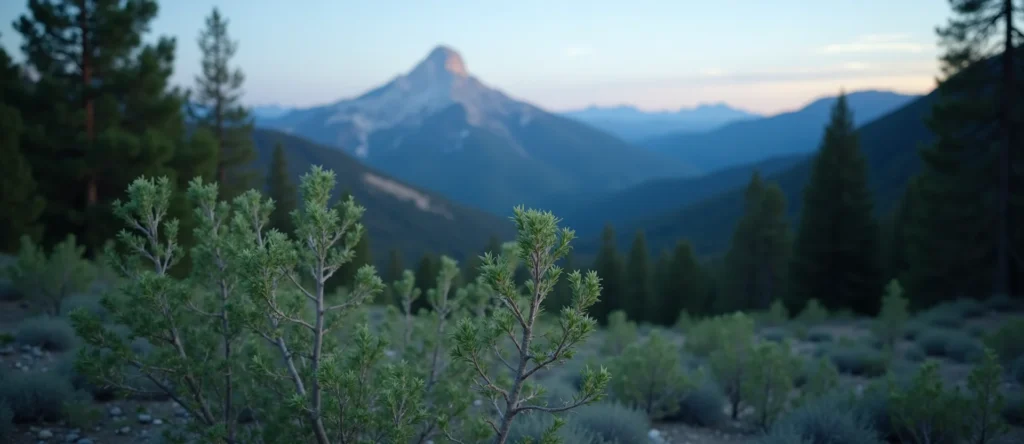 Symbolizing Identity/Local: A local Ponderosa Pine Mt. Rose foothills. - AI Generated