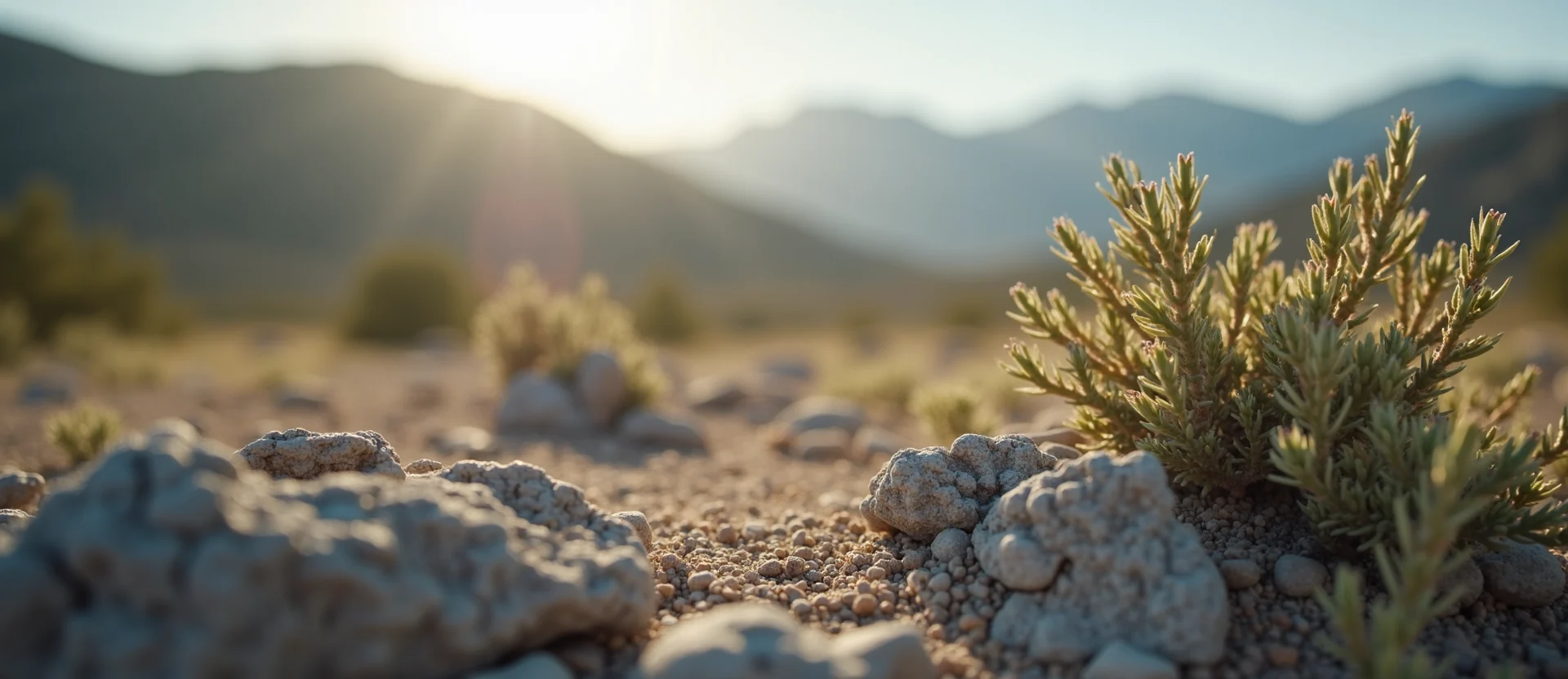 Symbolizing Identity/Local: A local Mountain Mahogany High Desert vista. - AI Generated