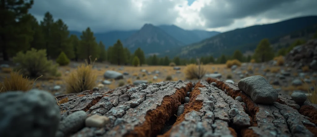 Symbolizing Identity/Local: A local Mountain Mahogany Washoe Valley floor. - AI Generated