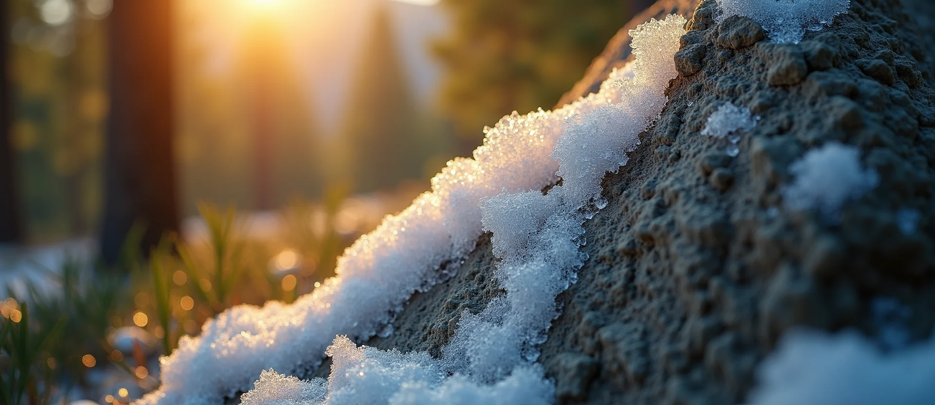 Symbolizing Stability/Peak: A local Mountain Mahogany unshakable boulder. - AI Generated