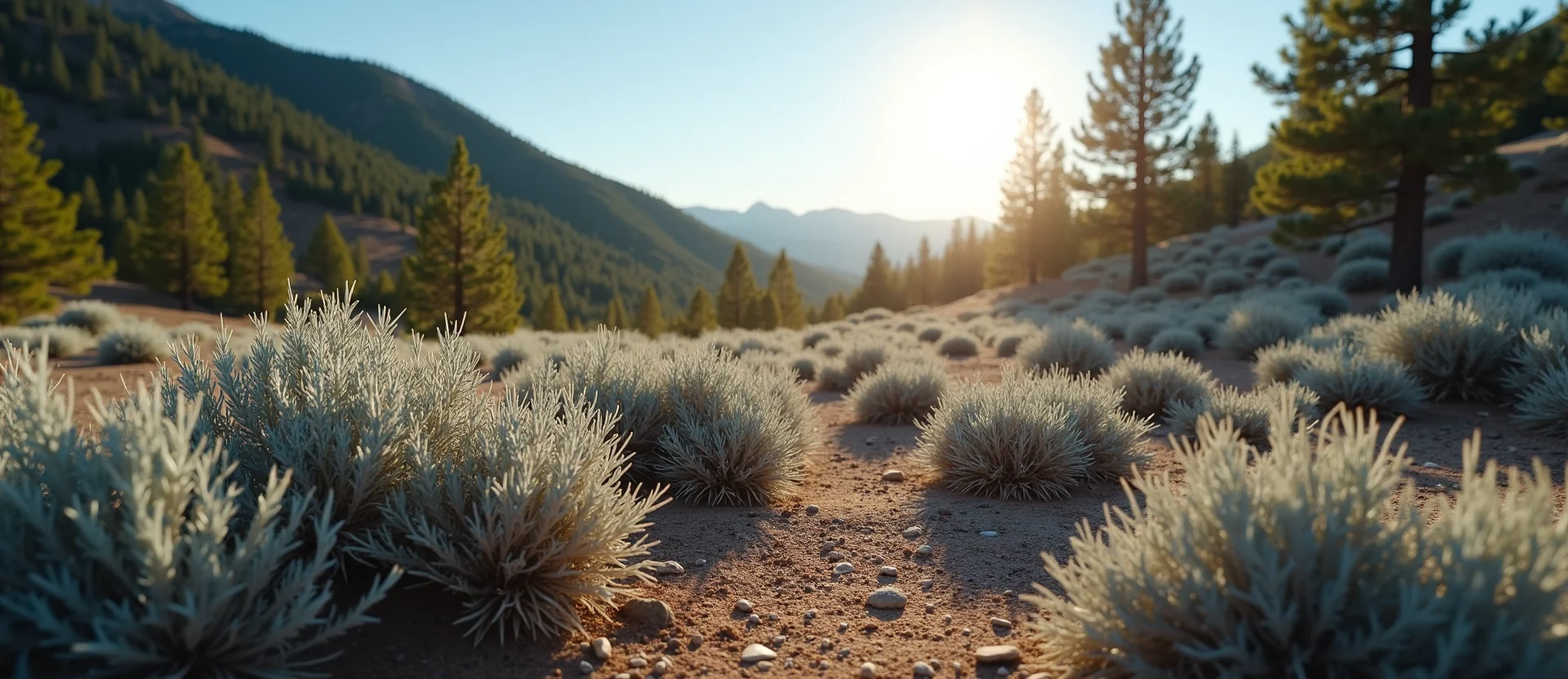Symbolizing Identity/Local: A local Sierra Juniper Mt. Rose foothills. - AI Generated