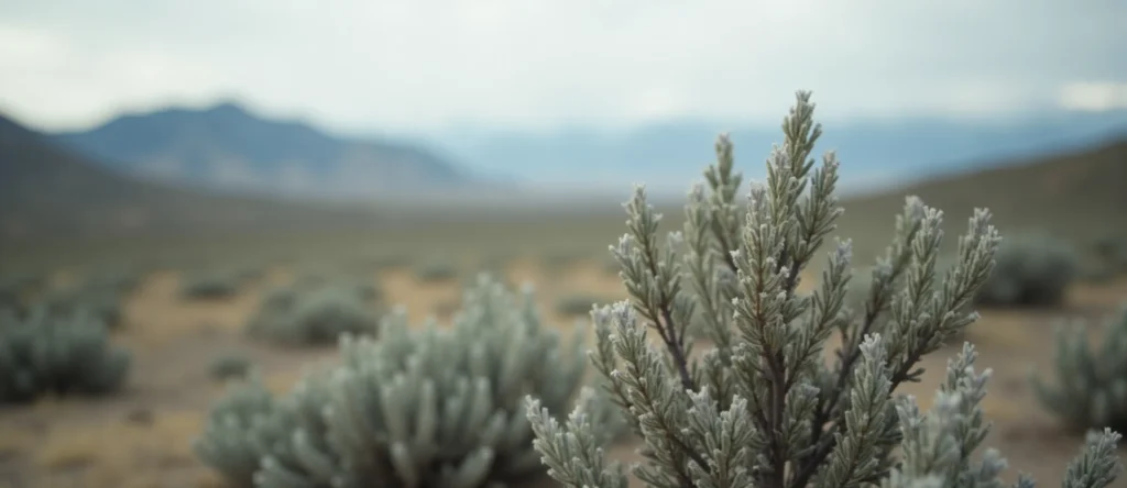 Symbolizing Identity/Local: A local Sierra Juniper High Desert vista. - AI Generated