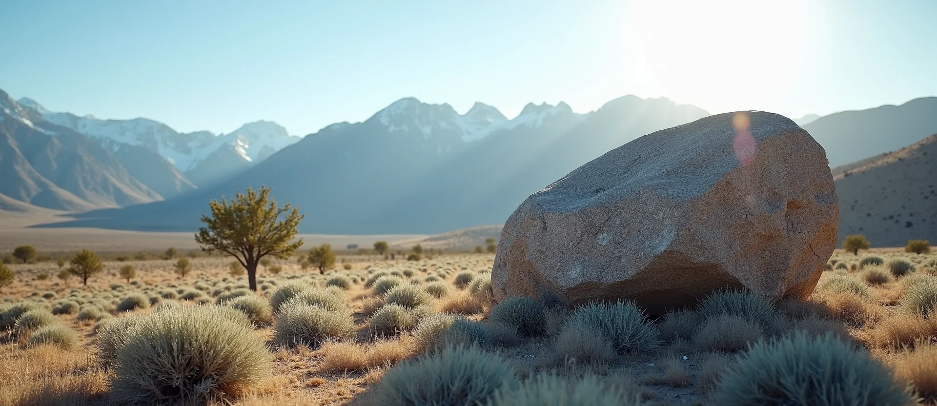 Symbolizing Stability/Peak: A local Quaking Aspen unshakable boulder. - AI Generated