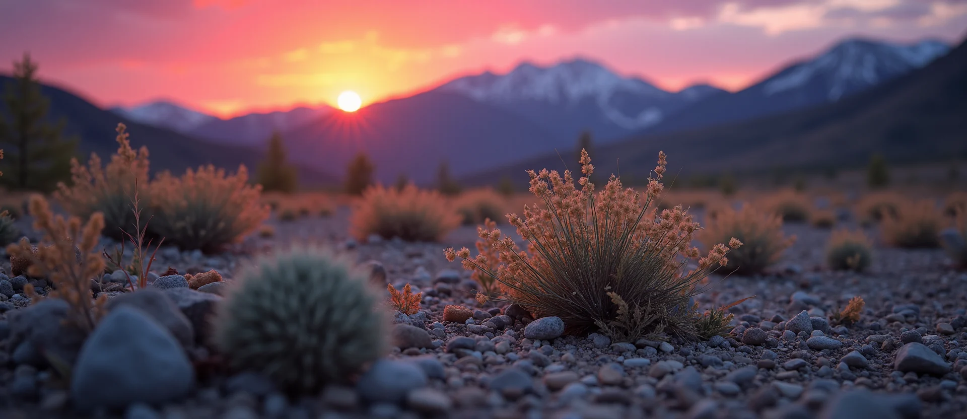 Symbolizing Identity/Local: A local Desert Peach Peavine Mountain silhouette. - AI Generated