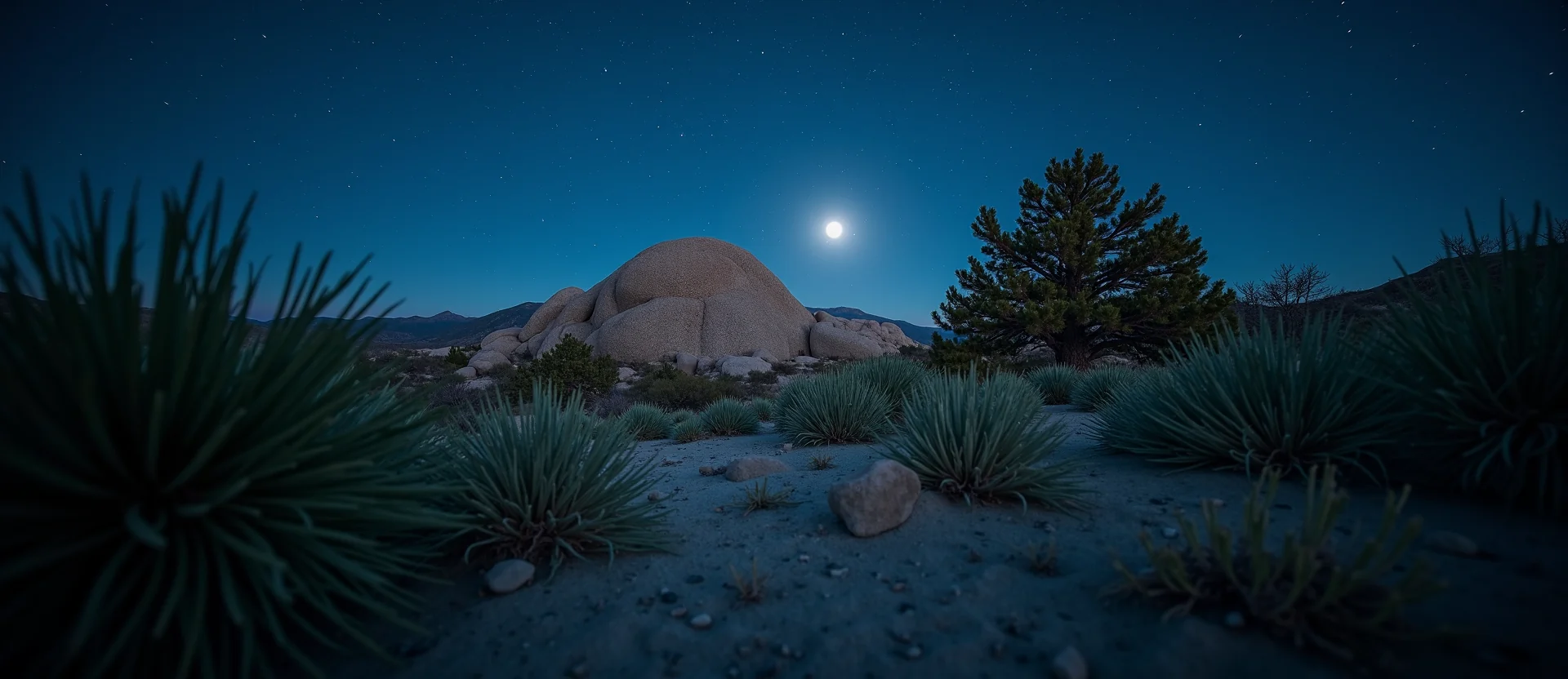Symbolizing Stability/Peak: A local Desert Peach unshakable boulder. - AI Generated