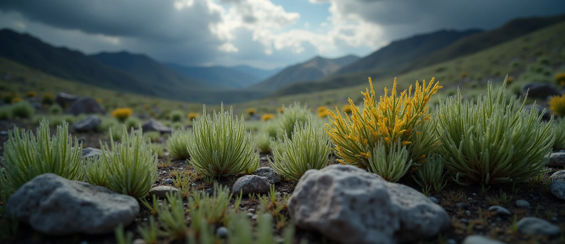 Symbolizing Identity/Local: A local Indian Paintbrush Mt. Rose foothills. - AI Generated