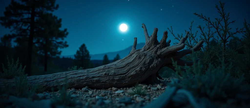 Symbolizing Growth/Resilience: A local Manzanita gnarled juniper roots. - AI Generated