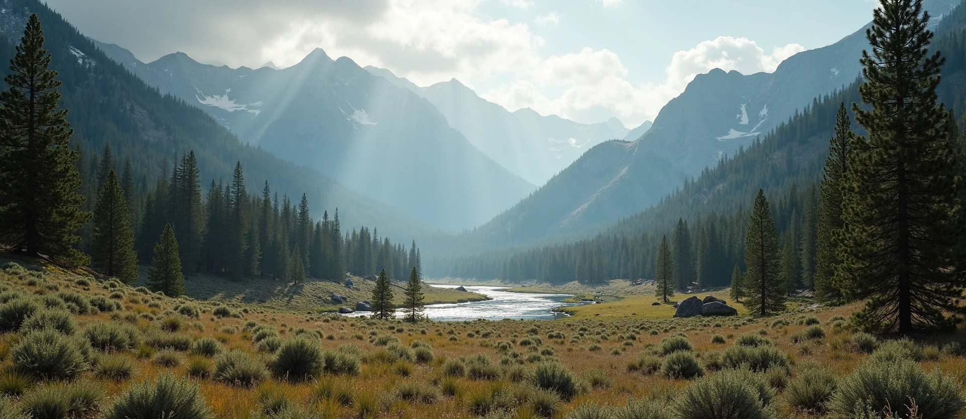 Symbolizing Identity/Local: A local Quaking Aspen Sierra Nevada skyline. - AI Generated
