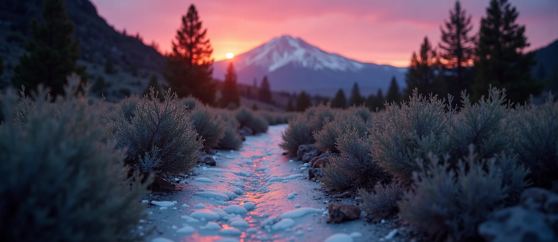 Symbolizing Identity/Local: A local Manzanita Washoe Valley floor. - AI Generated