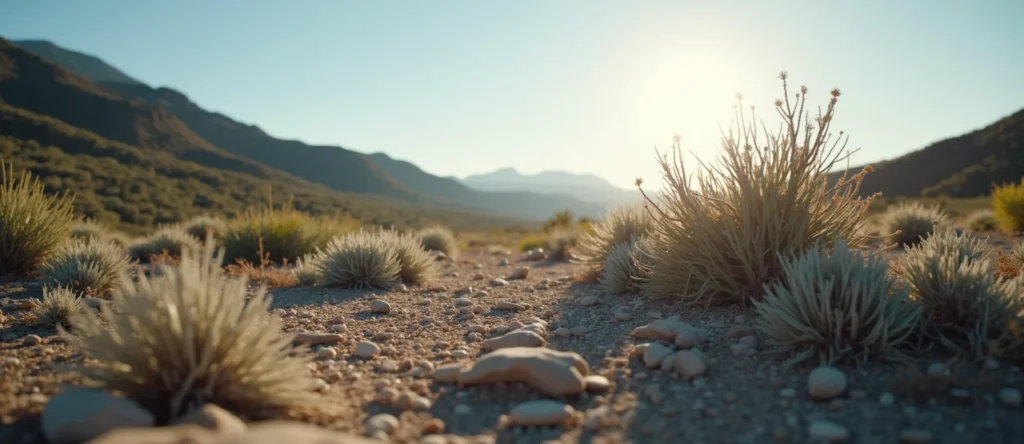 Symbolizing Identity/Local: A local Manzanita High Desert vista. - AI Generated
