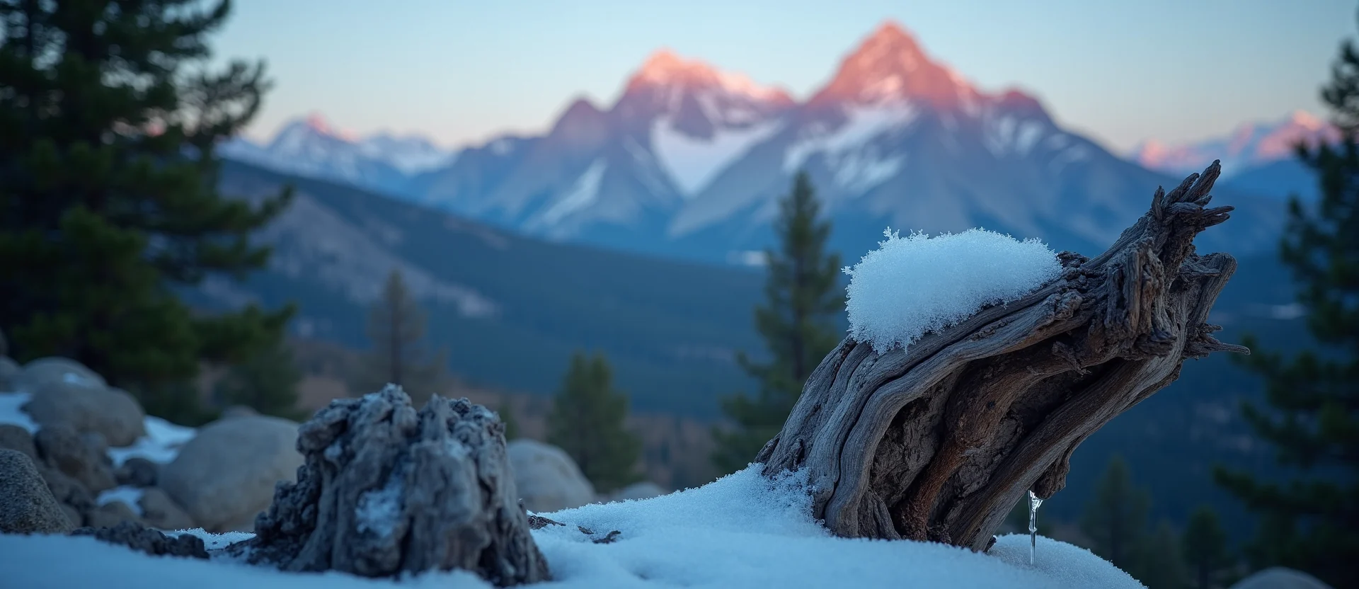 Symbolizing Growth/Resilience: A local Sierra Juniper gnarled juniper roots. - AI Generated