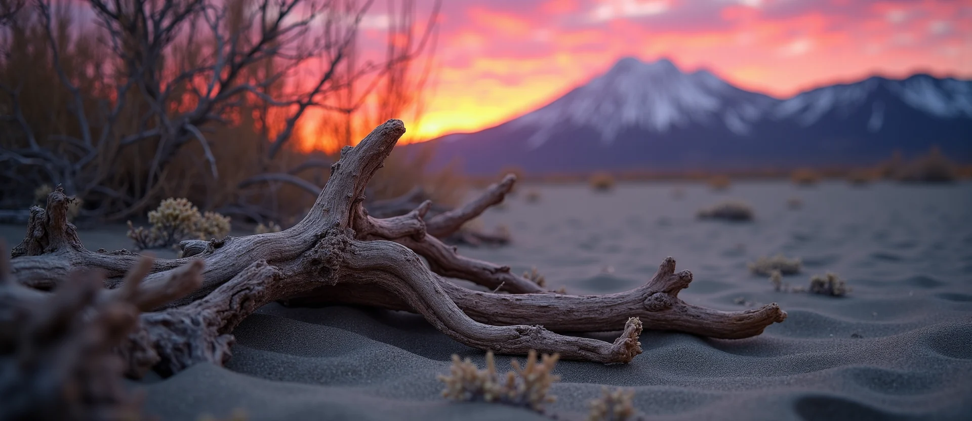 Symbolizing Growth/Resilience: A local Bitterbrush gnarled juniper roots. - AI Generated