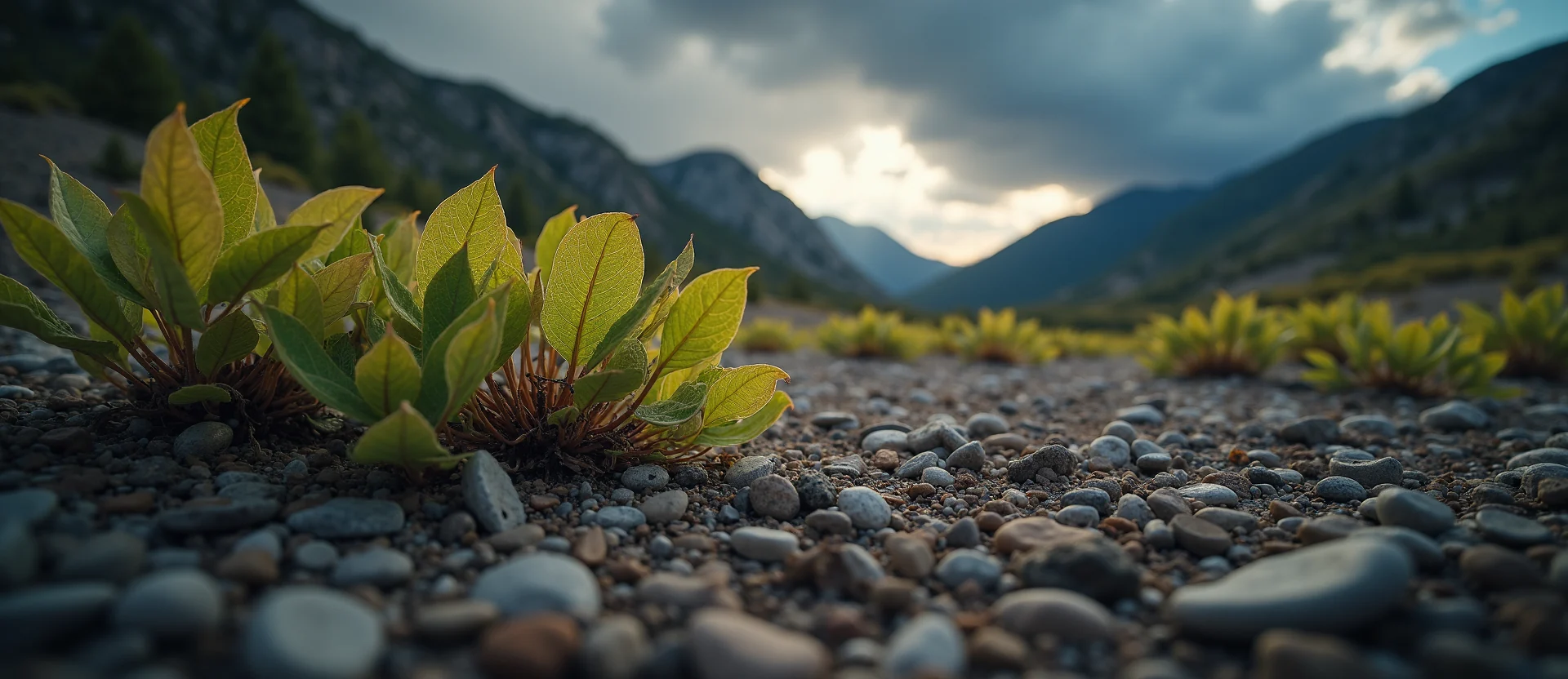Symbolizing Identity/Local: A local Manzanita Washoe Valley floor. - AI Generated
