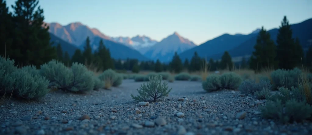 Symbolizing Identity/Local: A local Sierra Juniper Sierra Nevada skyline. - AI Generated