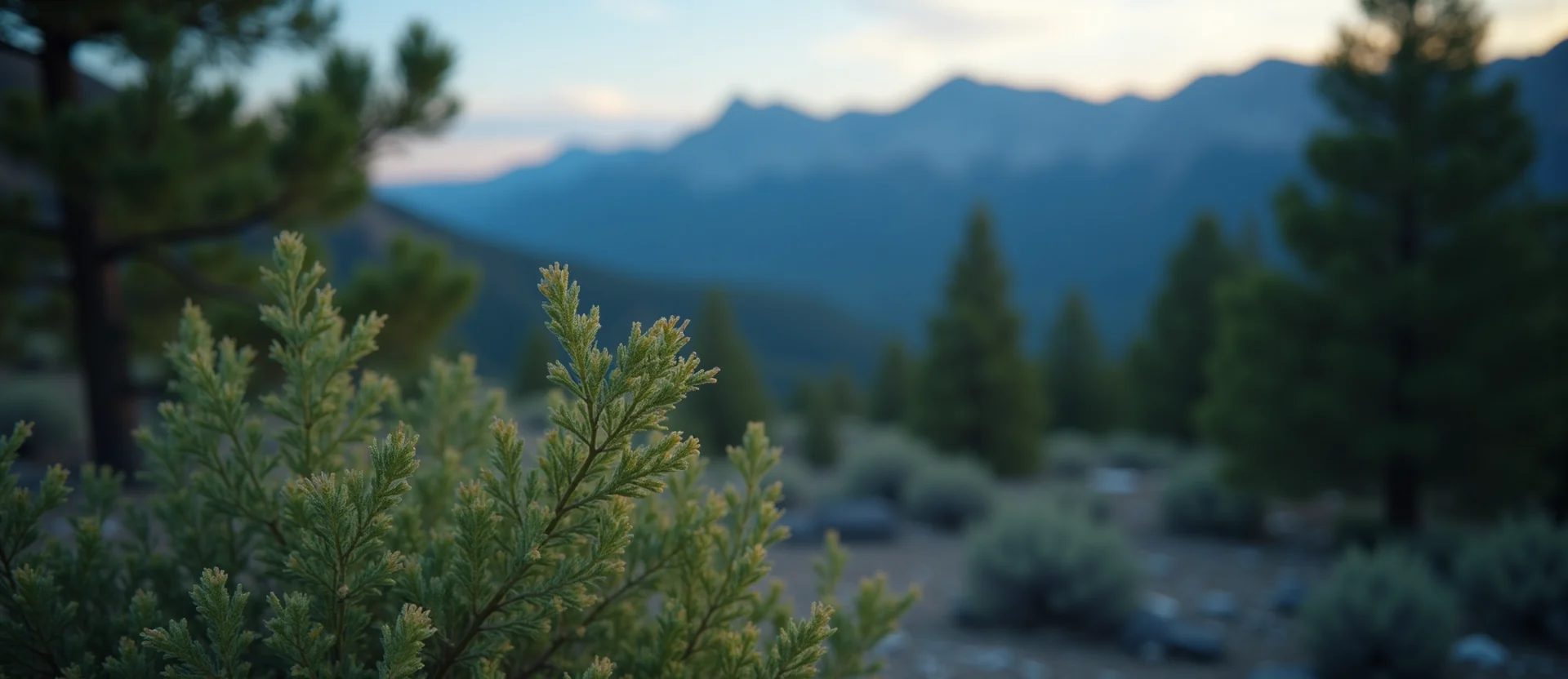 Symbolizing Identity/Local: A local Ponderosa Pine High Desert vista. - AI Generated
