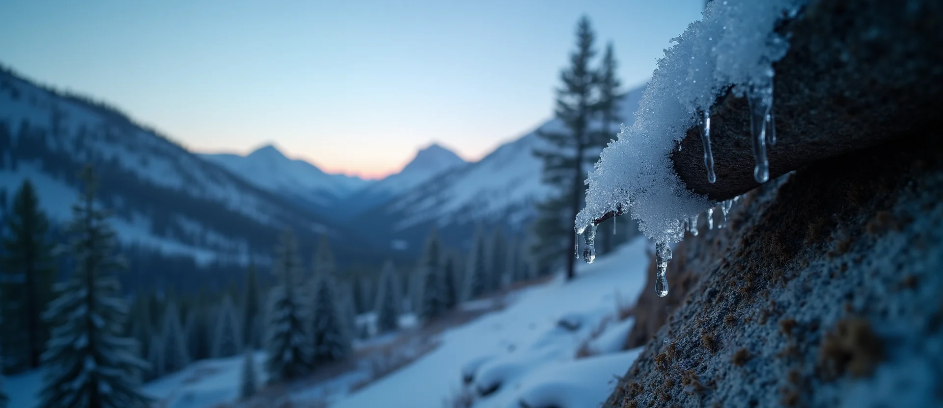 Symbolizing Identity/Local: A local Manzanita Sierra Nevada skyline. - AI Generated