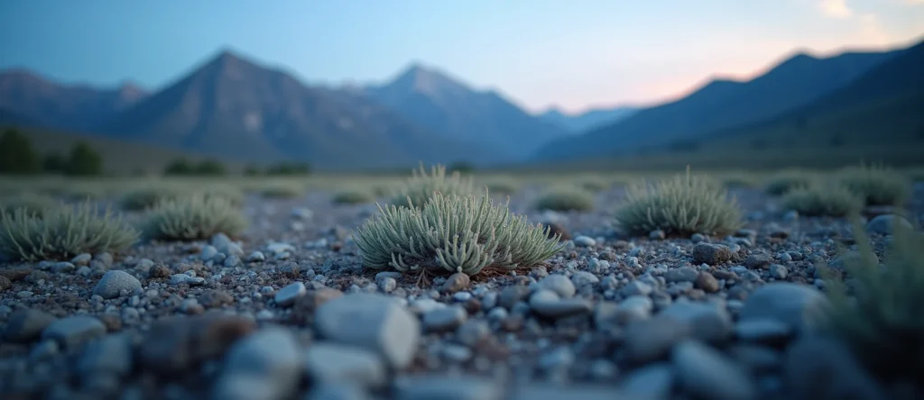 Symbolizing Identity/Local: A local Indian Paintbrush Washoe Valley floor. - AI Generated