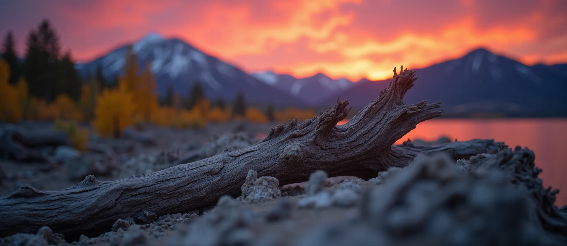 Symbolizing Identity/Local: A local Quaking Aspen Peavine Mountain silhouette. - AI Generated