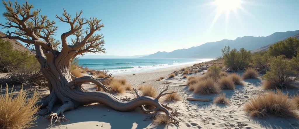 Symbolizing Growth/Resilience: A local Mountain Mahogany gnarled juniper roots. - AI Generated
