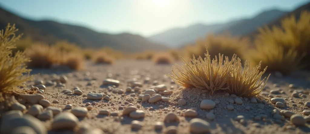 Symbolizing Identity/Local: A local Bitterbrush Washoe Valley floor. - AI Generated