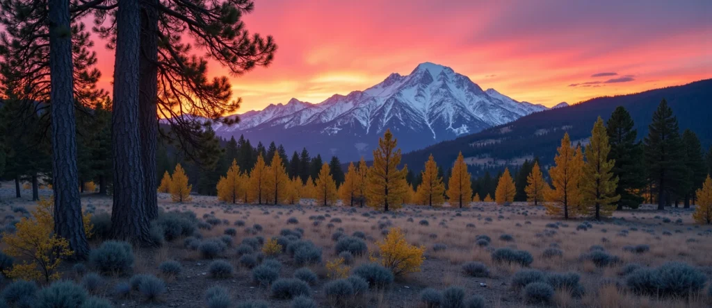 Symbolizing Growth/Resilience: A local Bitterbrush thriving aspen grove. - AI Generated