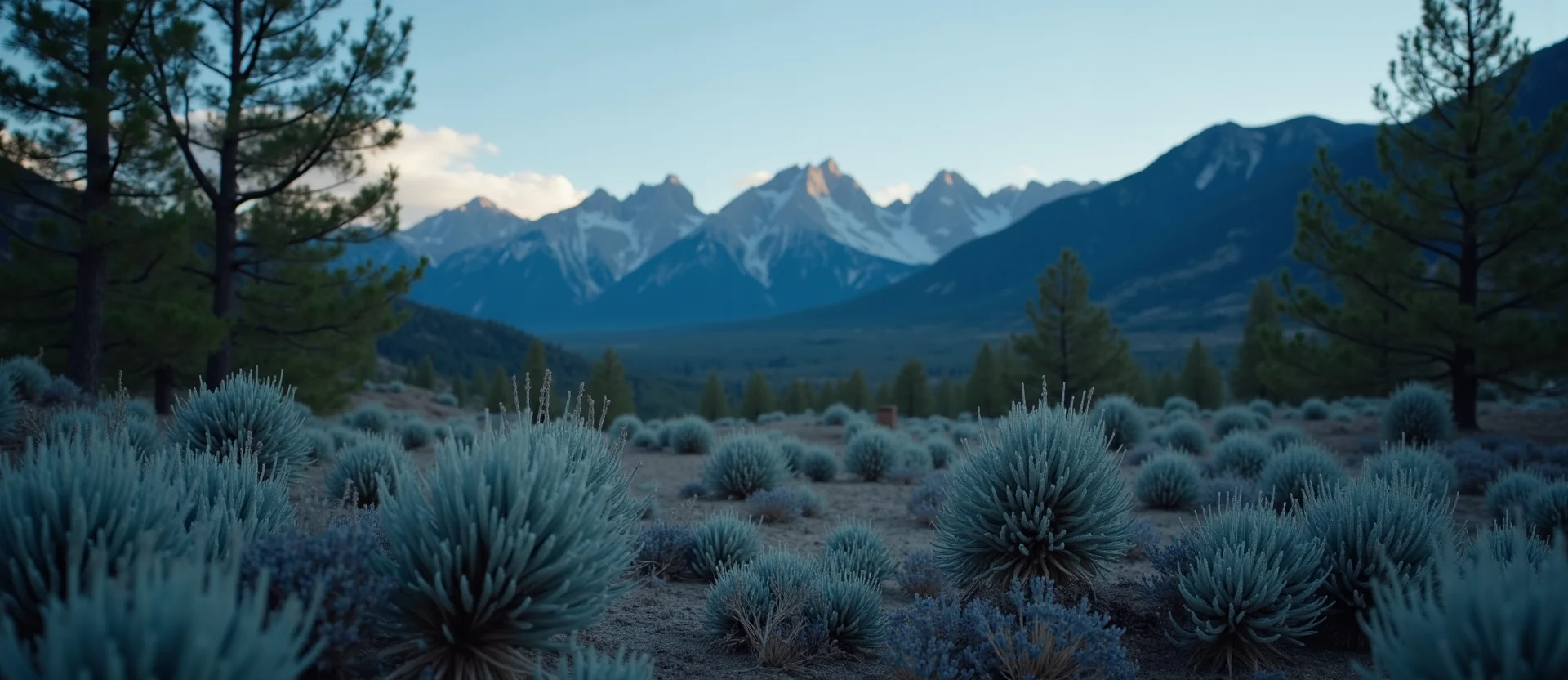 Symbolizing Identity/Local: A local Quaking Aspen High Desert vista. - AI Generated
