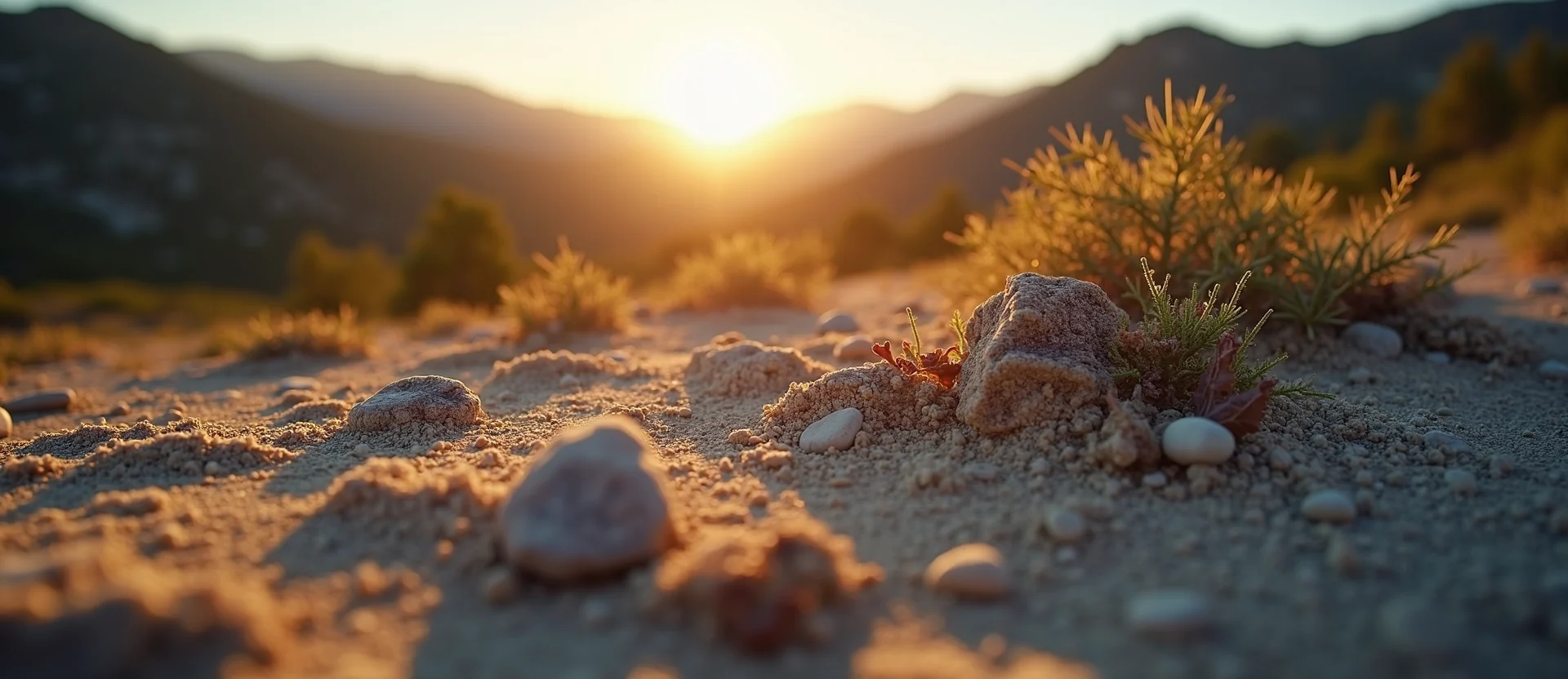 Symbolizing Identity/Local: A local Mountain Mahogany Mt. Rose foothills. - AI Generated