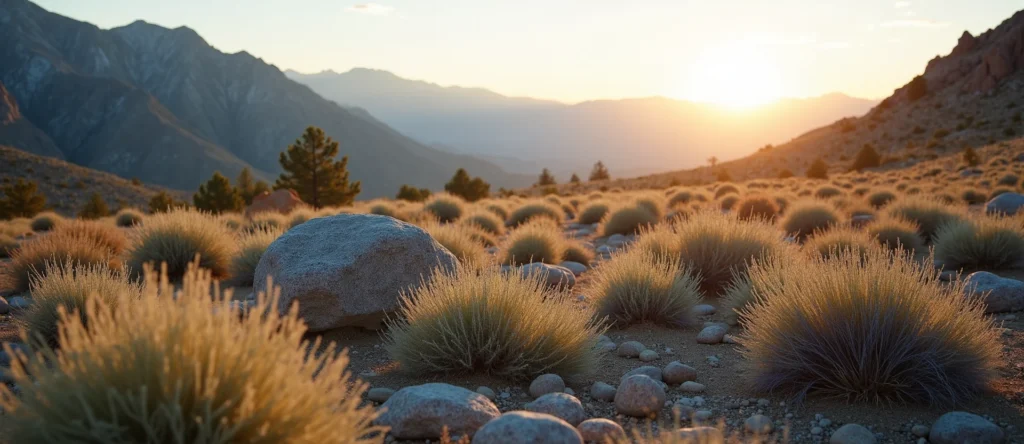 Symbolizing Identity/Local: A local Sagebrush (Artemisia tridentata) Washoe Valley floor. - AI Generated